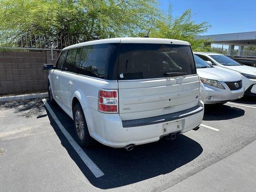 White Suede 2014 Ford Flex SEL