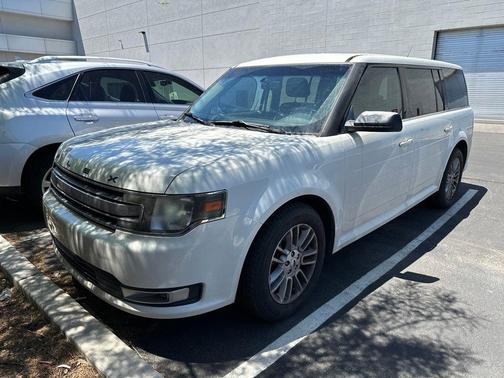 White Suede 2014 Ford Flex SEL