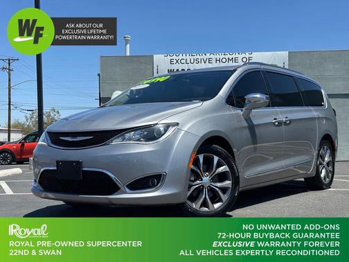 Billet Silver Metallic Clearcoat 2017 Chrysler Pacifica Limited