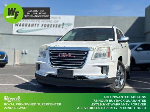 White Frost Tricoat 2016 GMC Terrain SLT