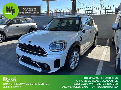 White Metallic 2024 MINI Countryman Cooper S ALL4