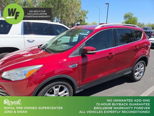 Ruby Red Tinted Clearcoat 2014 Ford Escape Titanium