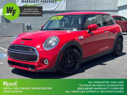Chili Red 2021 MINI Hardtop Cooper S