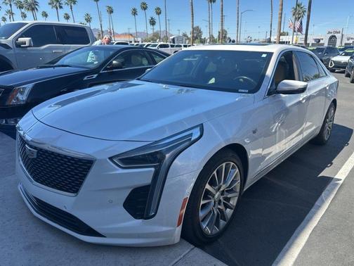 Crystal White 2019 Cadillac CT6 3.6L Luxury