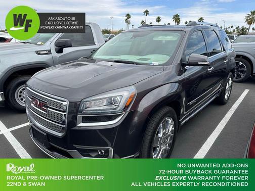 Iridium Metallic 2016 GMC Acadia Denali