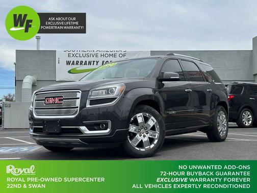 Iridium Metallic 2016 GMC Acadia Denali