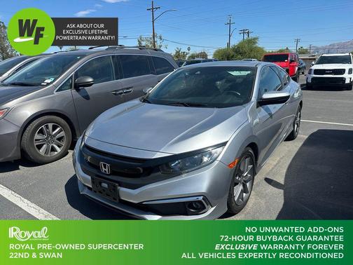 Lunar Silver Metallic 2019 Honda Civic EX