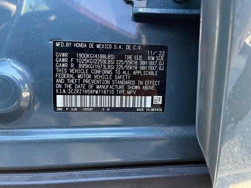 2023 Honda HR-V 2WD Sport