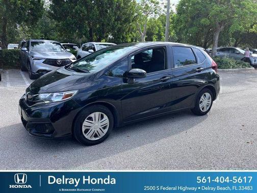 Crystal Black Pearl 2020 Honda Fit LX