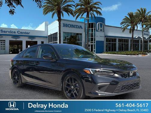 Crystal Black Pearl 2023 Honda Civic Sport