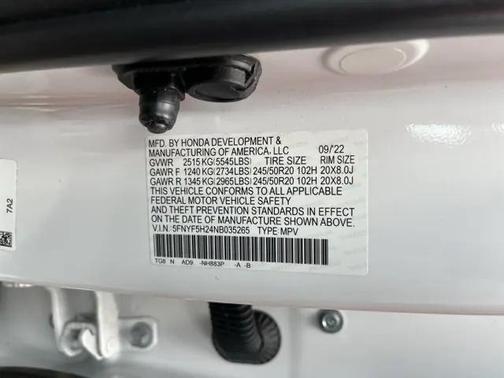 2022 Honda Pilot 2WD Special Edition