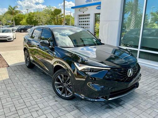 Crystal Black Pearl 2025 Acura ADX A-Spec