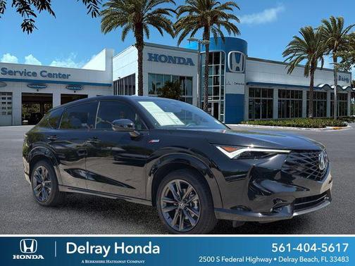 Crystal Black Pearl 2025 Acura ADX A-Spec