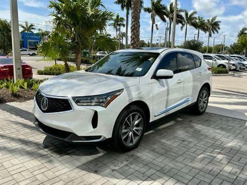 Platinum White Pearl 2023 Acura RDX Technology Package