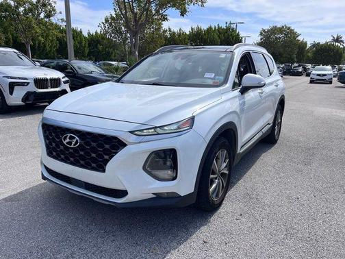 Quartz White 2019 Hyundai SANTA FE Limited 2.4