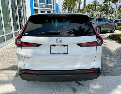 Platinum White Pearl 2023 Honda CR-V LX 2WD