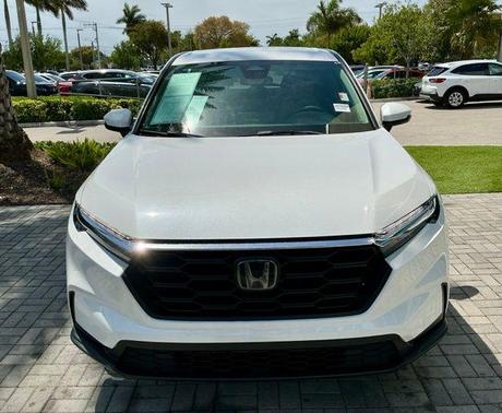 Platinum White Pearl 2023 Honda CR-V LX 2WD