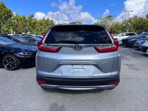 Lunar Silver Metallic 2018 Honda CR-V EX-L