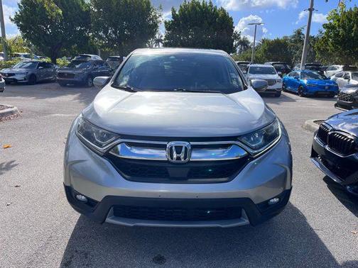 Lunar Silver Metallic 2018 Honda CR-V EX-L