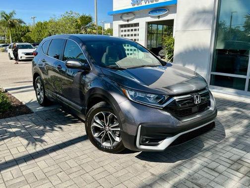 Modern Steel Metallic 2022 Honda CR-V 2WD EX