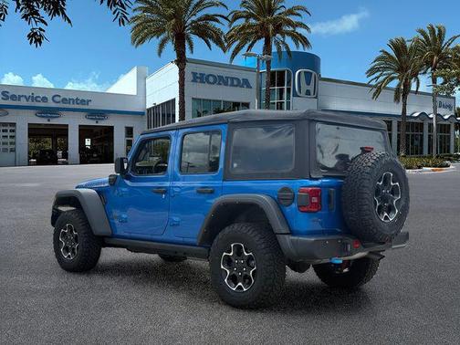Hydro Blue Pearlcoat 2022 Jeep Wrangler Unlimited 4xe Rubicon