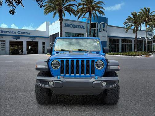 Hydro Blue Pearlcoat 2022 Jeep Wrangler Unlimited 4xe Rubicon