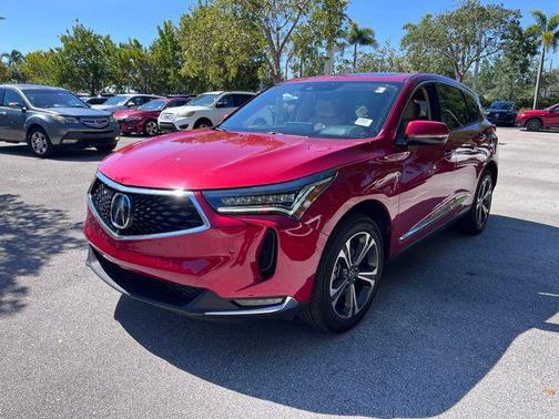 Performance Red Pearl 2024 Acura RDX Advance Package