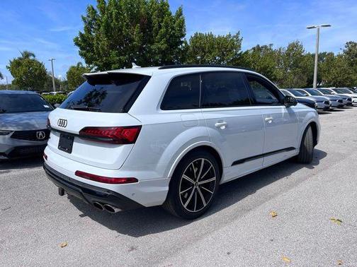 Glacier White Metallic 2023 Audi SQ7 4.0T Prestige