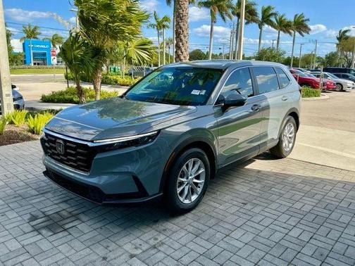 Gray 2025 Honda CR-V EX-L AWD