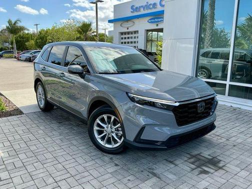 Gray 2025 Honda CR-V EX-L AWD