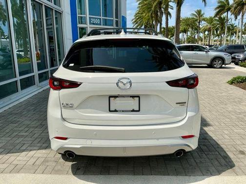 Rhodium White Metallic 2024 Mazda CX-5 2.5 Turbo Signature