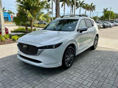 Rhodium White Metallic 2024 Mazda CX-5 2.5 Turbo Signature