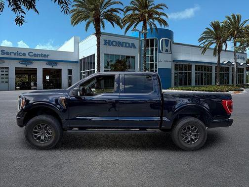 Antimatter Blue Metallic 2023 Ford F-150 Tremor