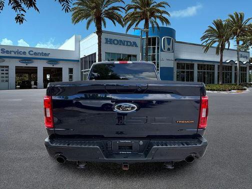 Antimatter Blue Metallic 2023 Ford F-150 Tremor
