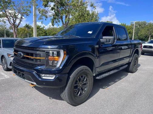 Antimatter Blue Metallic 2023 Ford F-150 Tremor