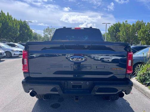 Antimatter Blue Metallic 2023 Ford F-150 Tremor