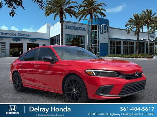Rallye Red 2024 Honda Civic Sport