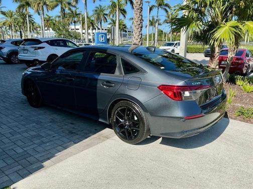 Meteorite Gray Metallic 2024 Honda Civic Sport