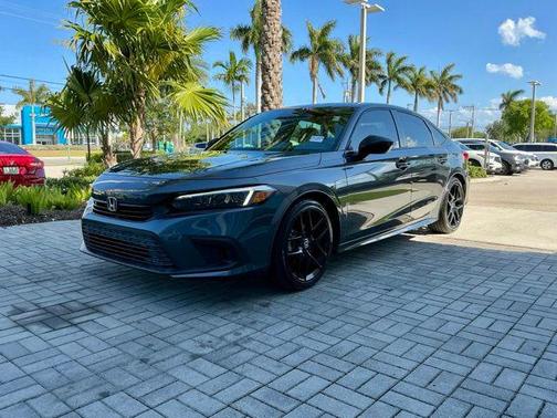 Meteorite Gray Metallic 2024 Honda Civic Sport