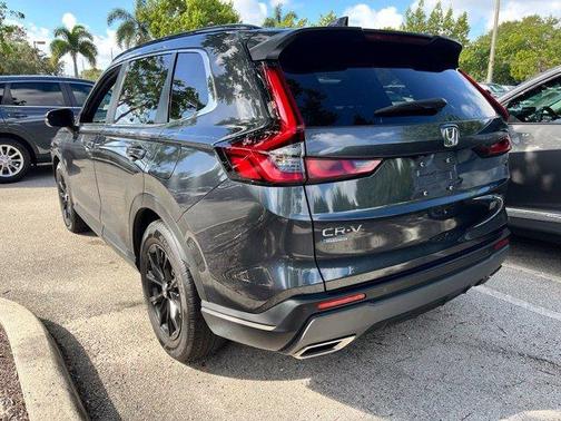 Gray 2024 Honda CR-V Hybrid Sport FWD