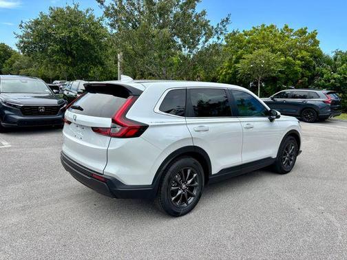 Platinum White Pearl 2026 Honda CR-V EX-L 2WD