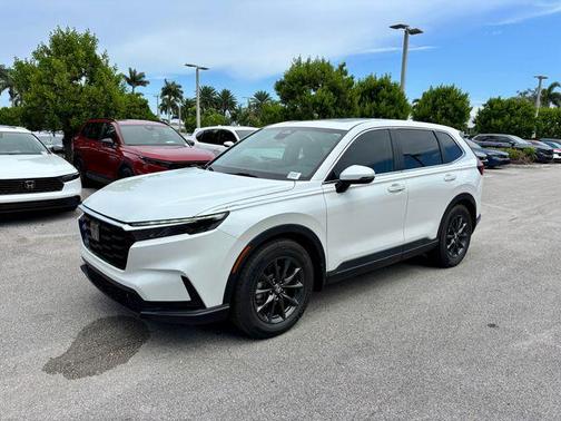 Platinum White Pearl 2026 Honda CR-V EX-L 2WD