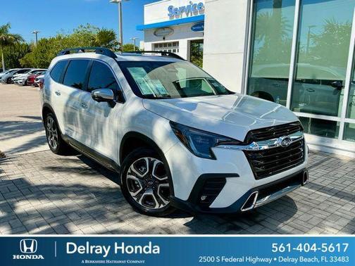 Crystal White Pearl 2023 Subaru Ascent Touring 7-Passenger