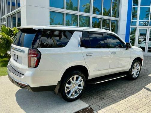 Iridescent Pearl Tricoat 2021 Chevrolet Tahoe 2WD High Country