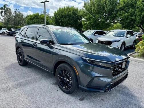 Meteorite Gray 2026 Honda CR-V Hybrid Sport-L FWD