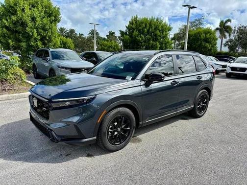 Meteorite Gray 2026 Honda CR-V Hybrid Sport-L FWD
