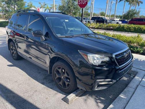 Crystal Black Silica 2018 Subaru Forester 2.5i Premium Black Edition