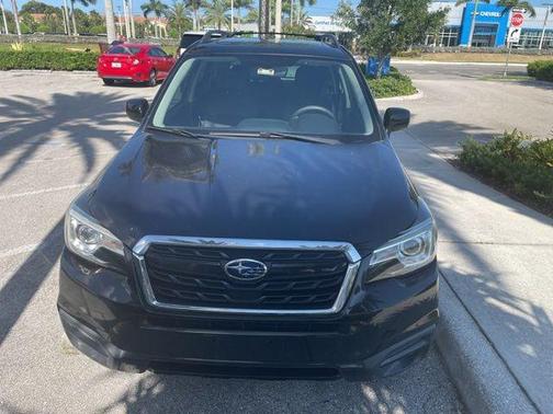 Crystal Black Silica 2018 Subaru Forester 2.5i Premium Black Edition