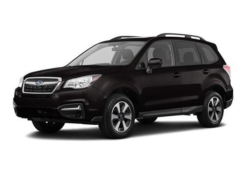 Crystal Black Silica 2018 Subaru Forester 2.5i Premium Black Edition