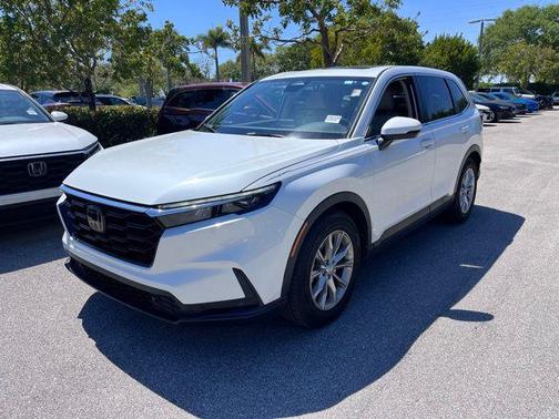 Platinum White Pearl 2023 Honda CR-V EX-L